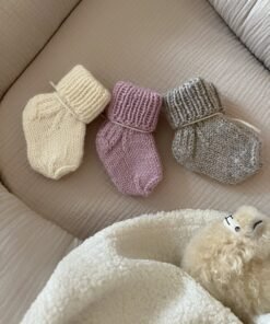 vilnonės kojinytės kūdikiui